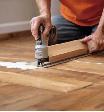 Raspagem de Piso de Madeira