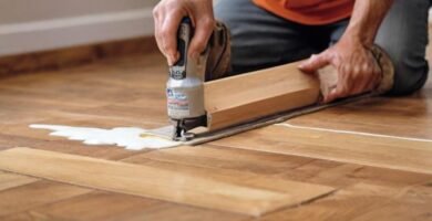 Raspagem de Piso de Madeira