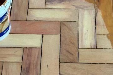 clareamento piso de madeira